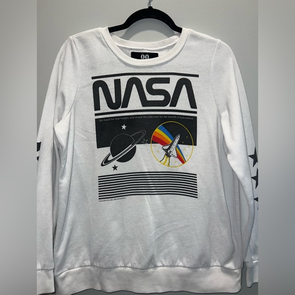NASA oversized long graphic sweatshirt - Picture 1 of 3
